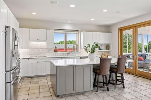 Such a picturesque view from the kitchen sink or breakfast bar.