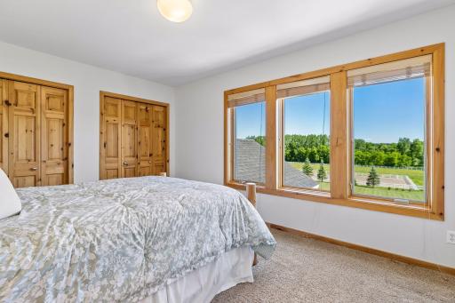 Third bedroom, freshly painted, spectacular views