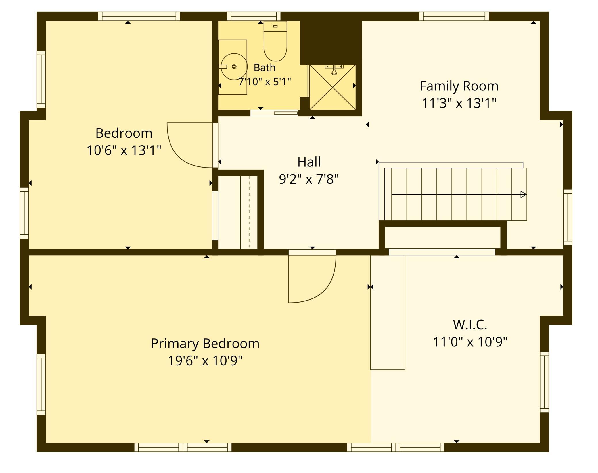 Upper Level floor plan