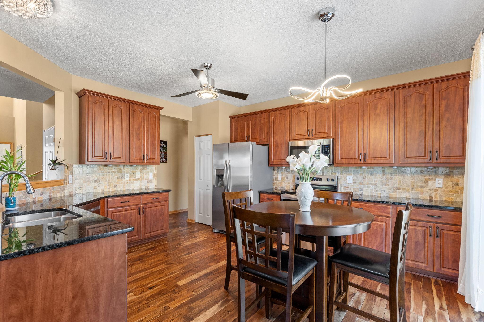 Informal dining room