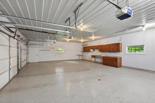 3 Car Heated, Insulated, Finished Garage with Epoxy Floors!.jpg