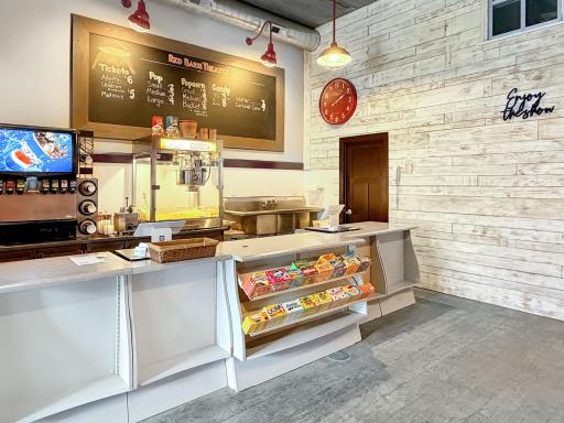 Candy/Popcorn/Pop for all the movie snacks!