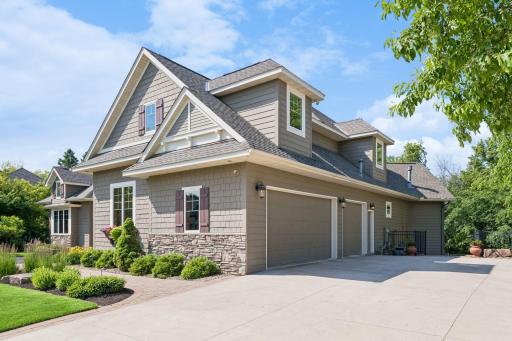 Sideload garage is heated, insulated and finished with pull down storage. You will not be short of storage in this home! A must see to believe the fit and finish and all this home offers. WOW!!