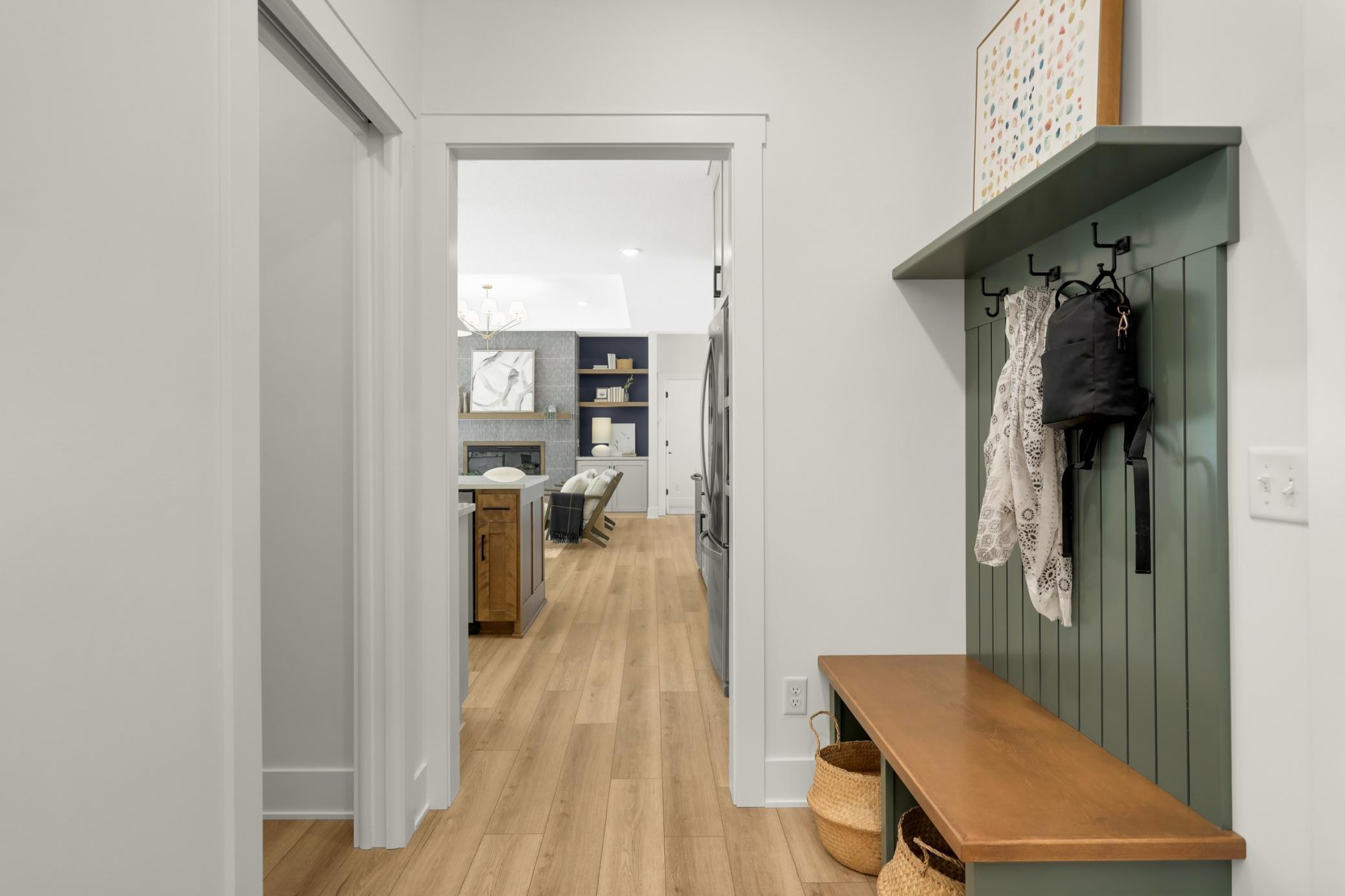5x5 walk-in pantry off the kitchen