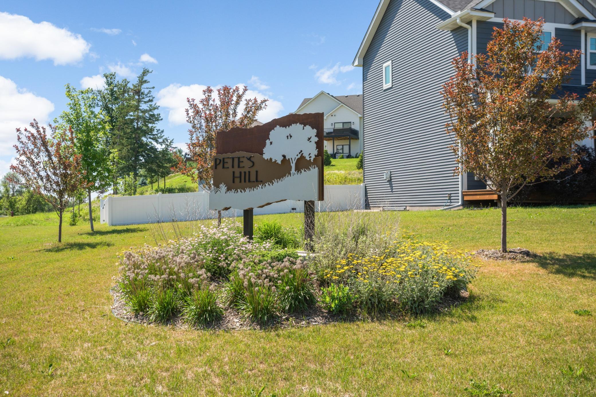 Pete's Hill Trail neighborhood