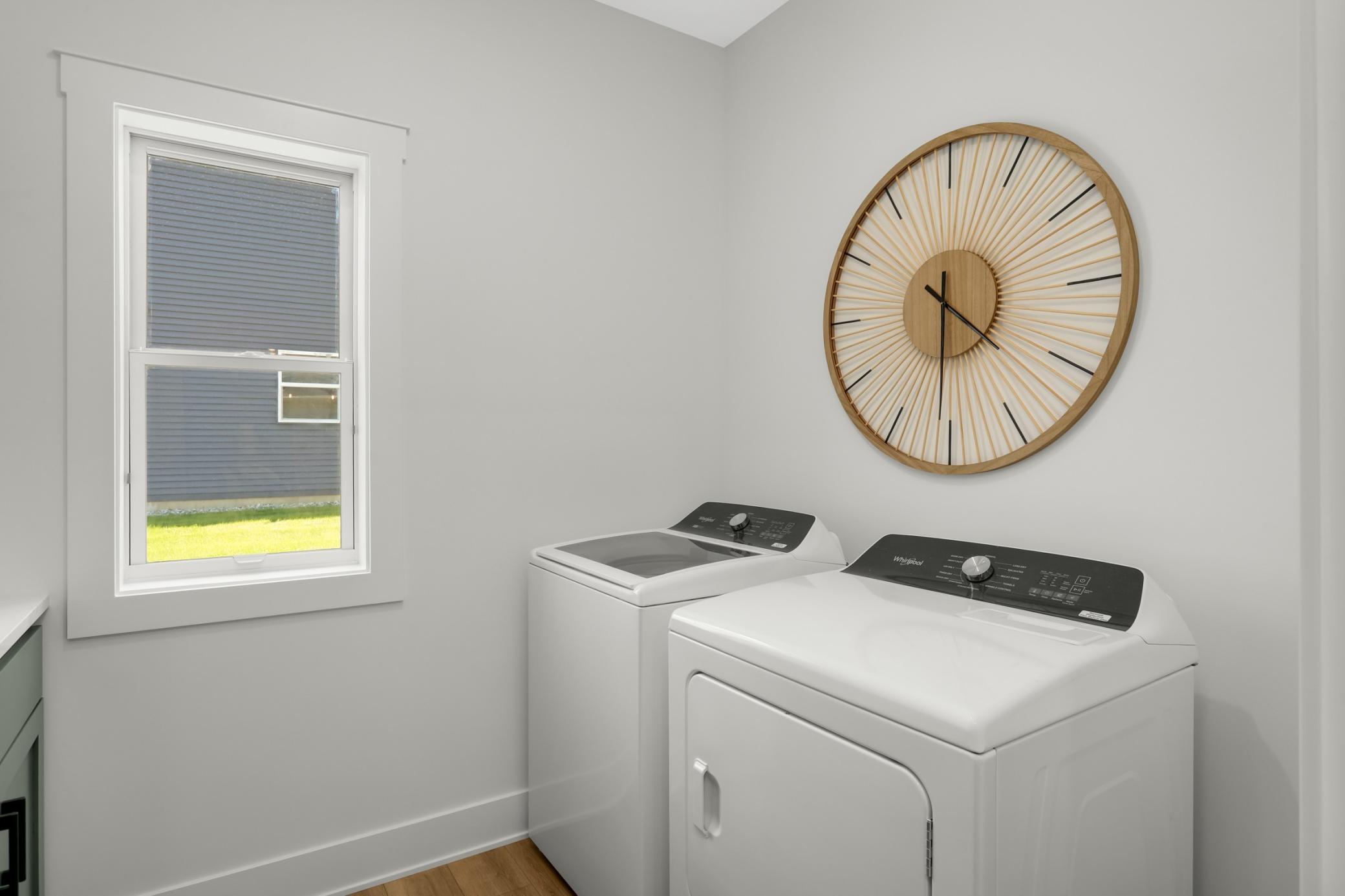 Washer & Dryer included