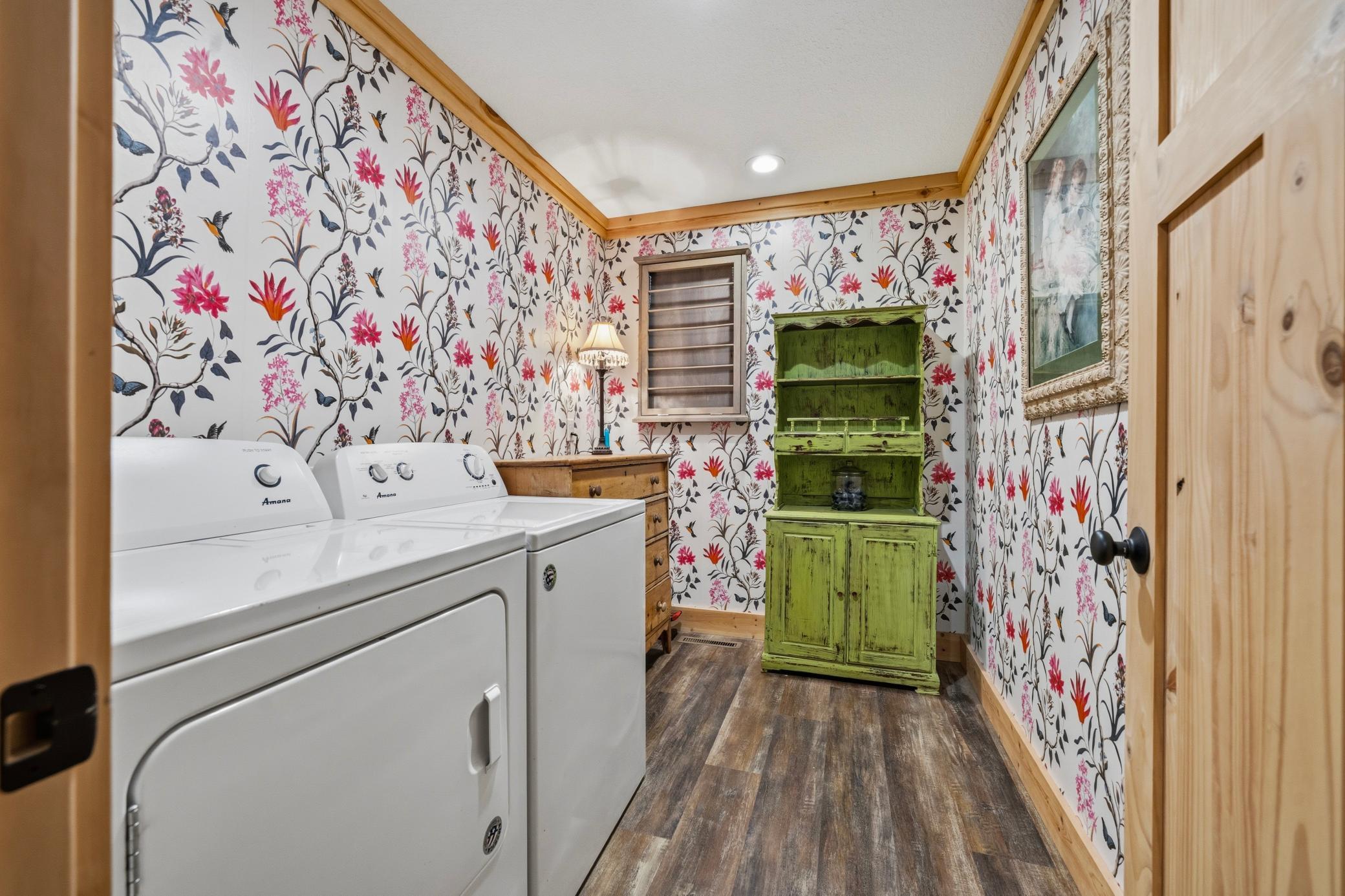 Cheery Laundry Room