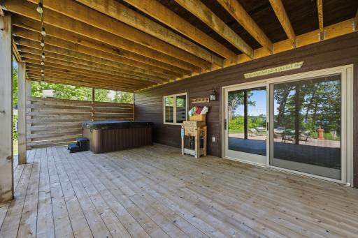 Walk Out Level To The Deck