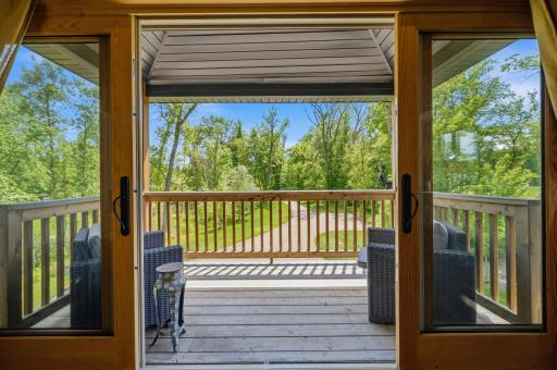 Enjoy The Private Deck