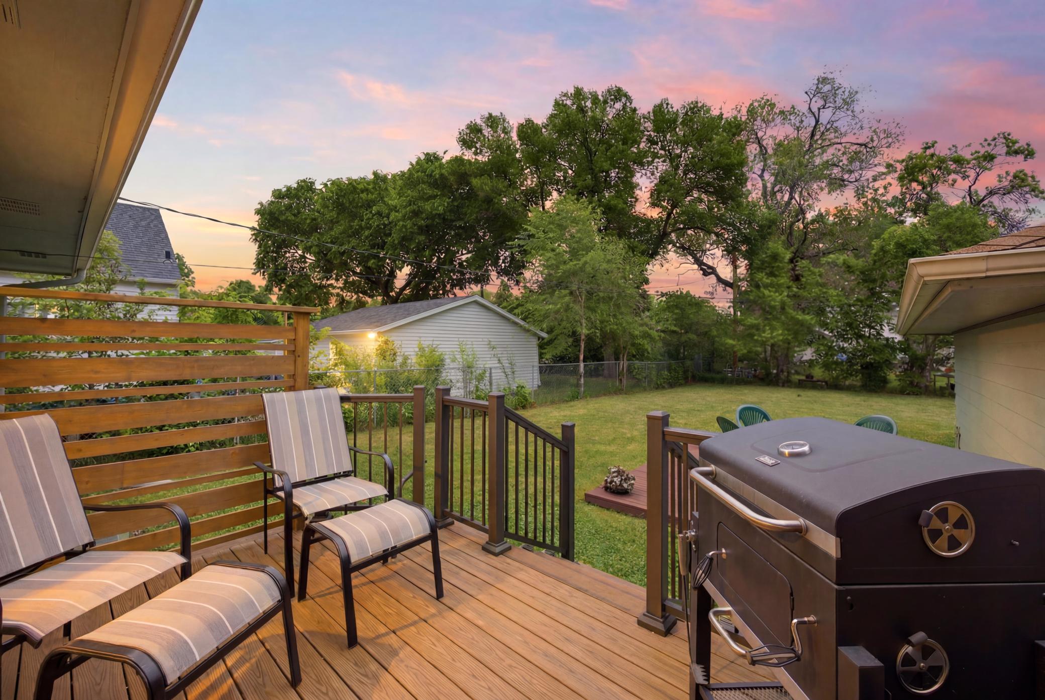 Back deck
