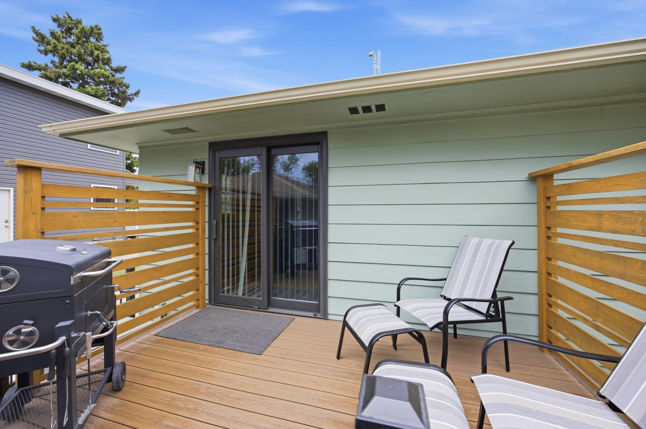 Back deck
