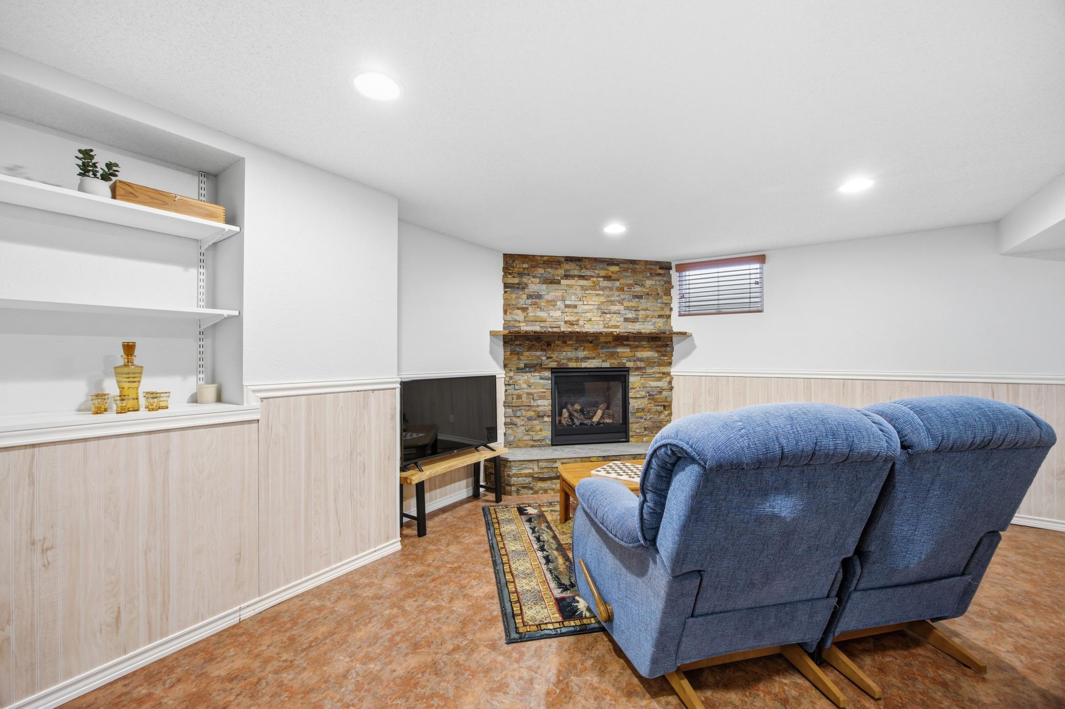 Lower level living room