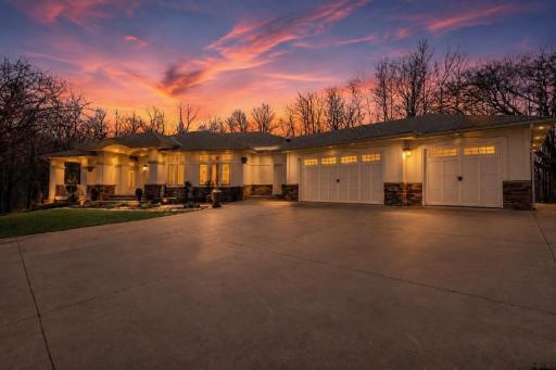 Photo for 9401 Elm Court, Prior Lake, MN 55372 - listing #7086484 Striking evening highlights the architecture
