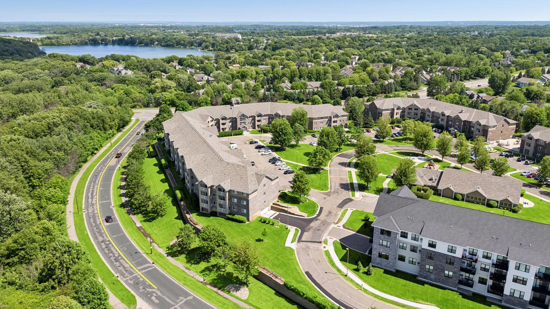 This unbeatable location offers shopping and dining convenience and lush surroundings and trails in the heart of Chanhassen.
