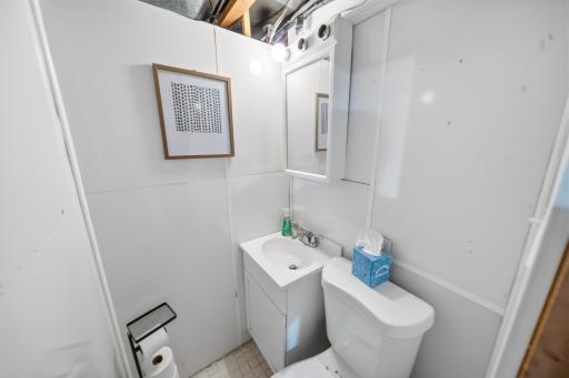 Lower Level Half Bath