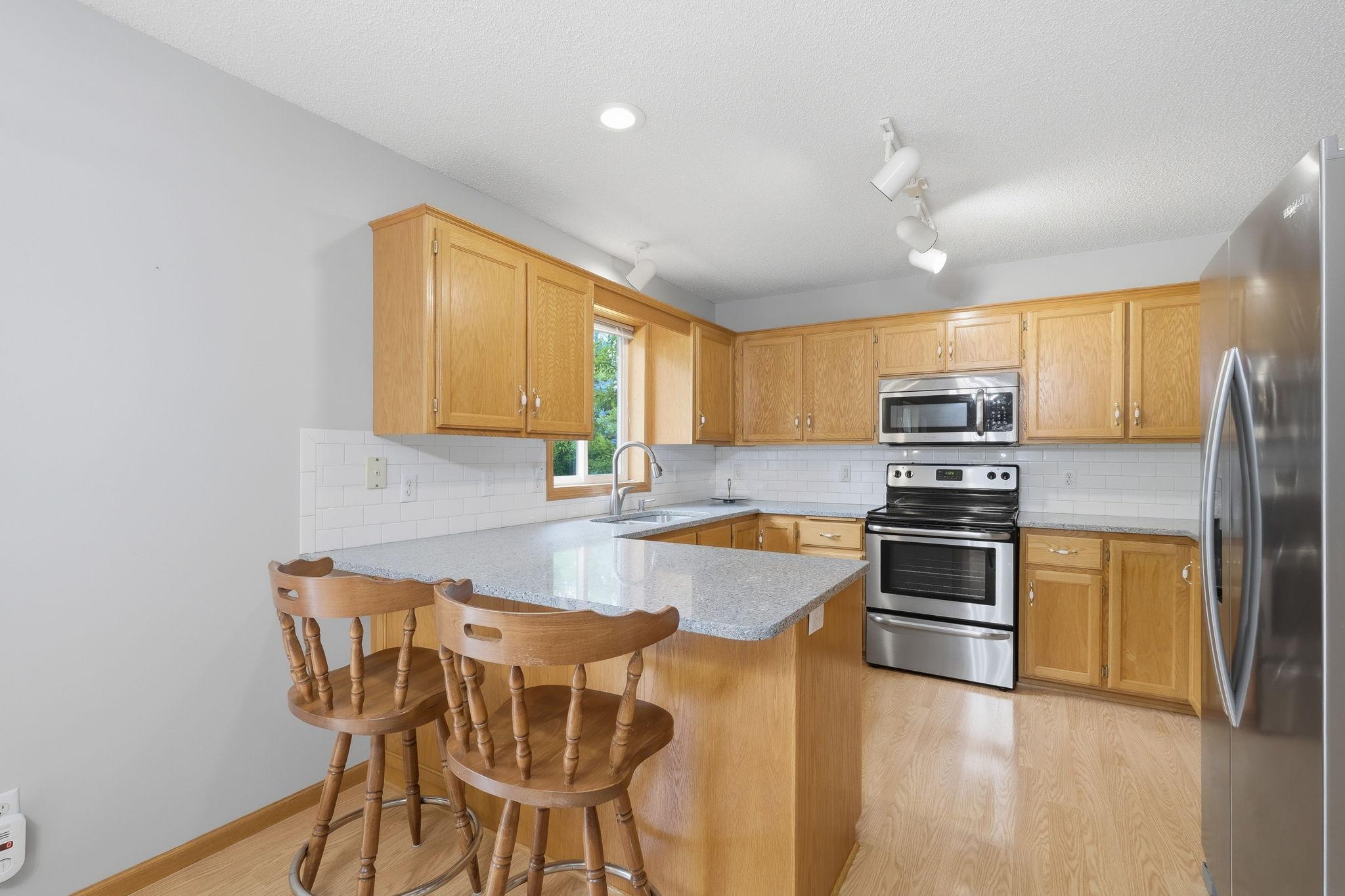 stainless steel appliances