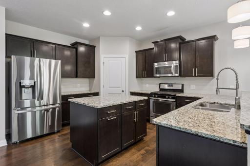 This spacious, well equipped kitchen is perfect for entertaining w/center Island