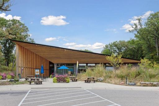 The Trailhead at Theo Wirth Park - A premier outdoor recreation center offering year-round activities including mountain biking, hiking, cross-country skiing, snowboarding, and equipment rentals.