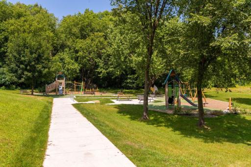 Bassett Creek Park - A scenic neighborhood park offering walking trails, open green space, playgrounds, picnic areas, and access to Bassett Creekâan ideal spot for recreation, relaxation, and enjoying nature close to home.
