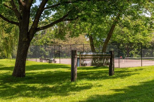 Bassett Creek Park - A scenic neighborhood park offering walking trails, open green space, playgrounds, picnic areas, and access to Bassett Creekâan ideal spot for recreation, relaxation, and enjoying nature close to home.