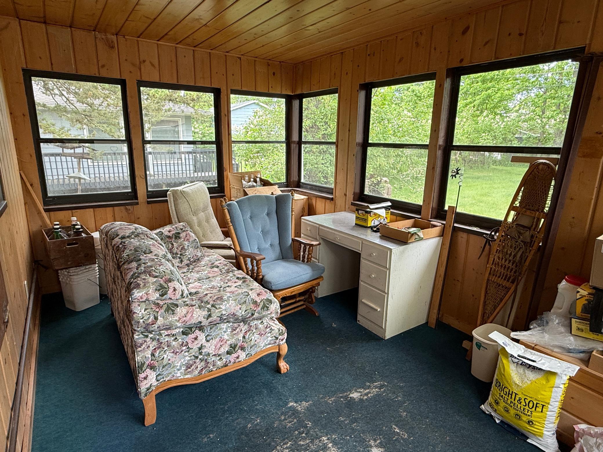 Back porch off kitchen