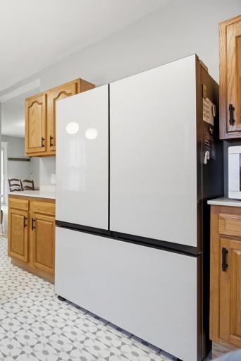 New FridSamsung Bespoke 3-Door French Door Refrigerator in 2022