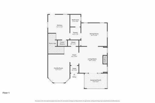 Main Level Floor Plans