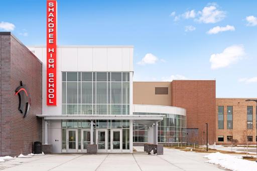 Shakopee High School is just a short .6 mile drive away