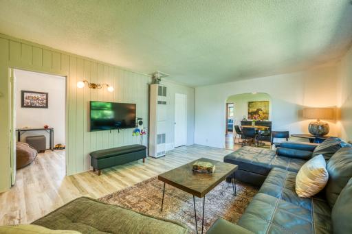 Upper level living room