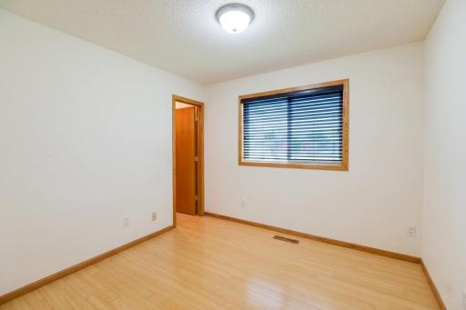 The 2nd main floor bedroom with walk-in closet.