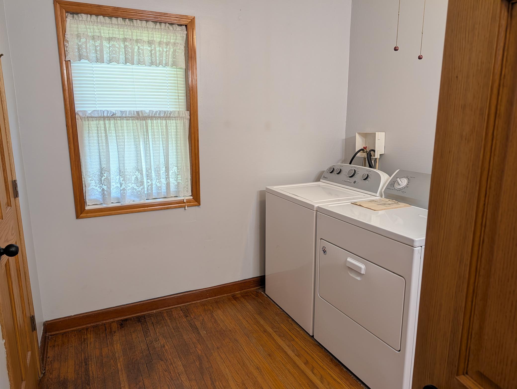 Main floor laundry/ bathroom