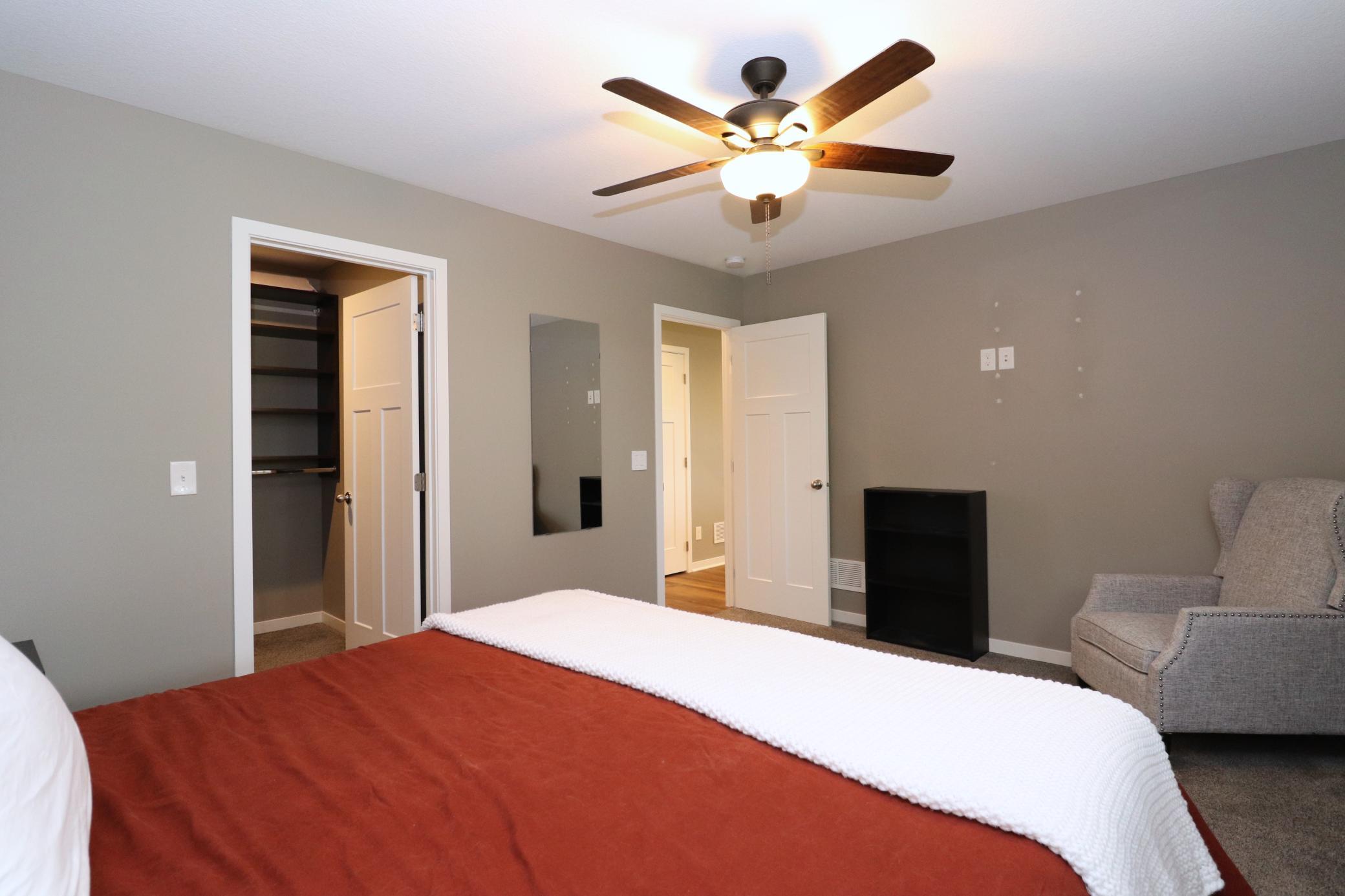 Lower level bedroom