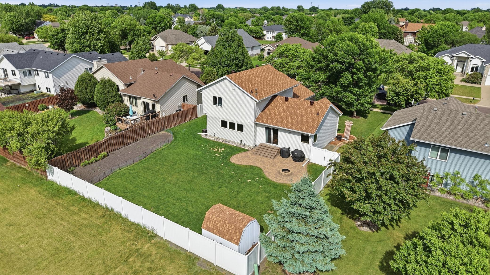 Fenced Backyard