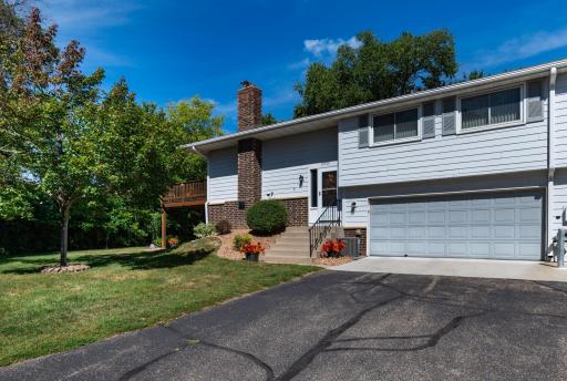 Well maintained and private setting with west and south exposure.