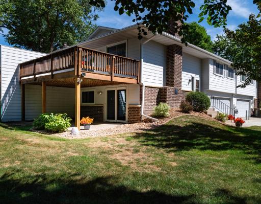 Photo for 10520 Decatur Avenue S, Minneapolis, MN 55438 - listing #7086896 Welcome to 10520 Decatur AV S. Private setting with large deck and walk out patio.