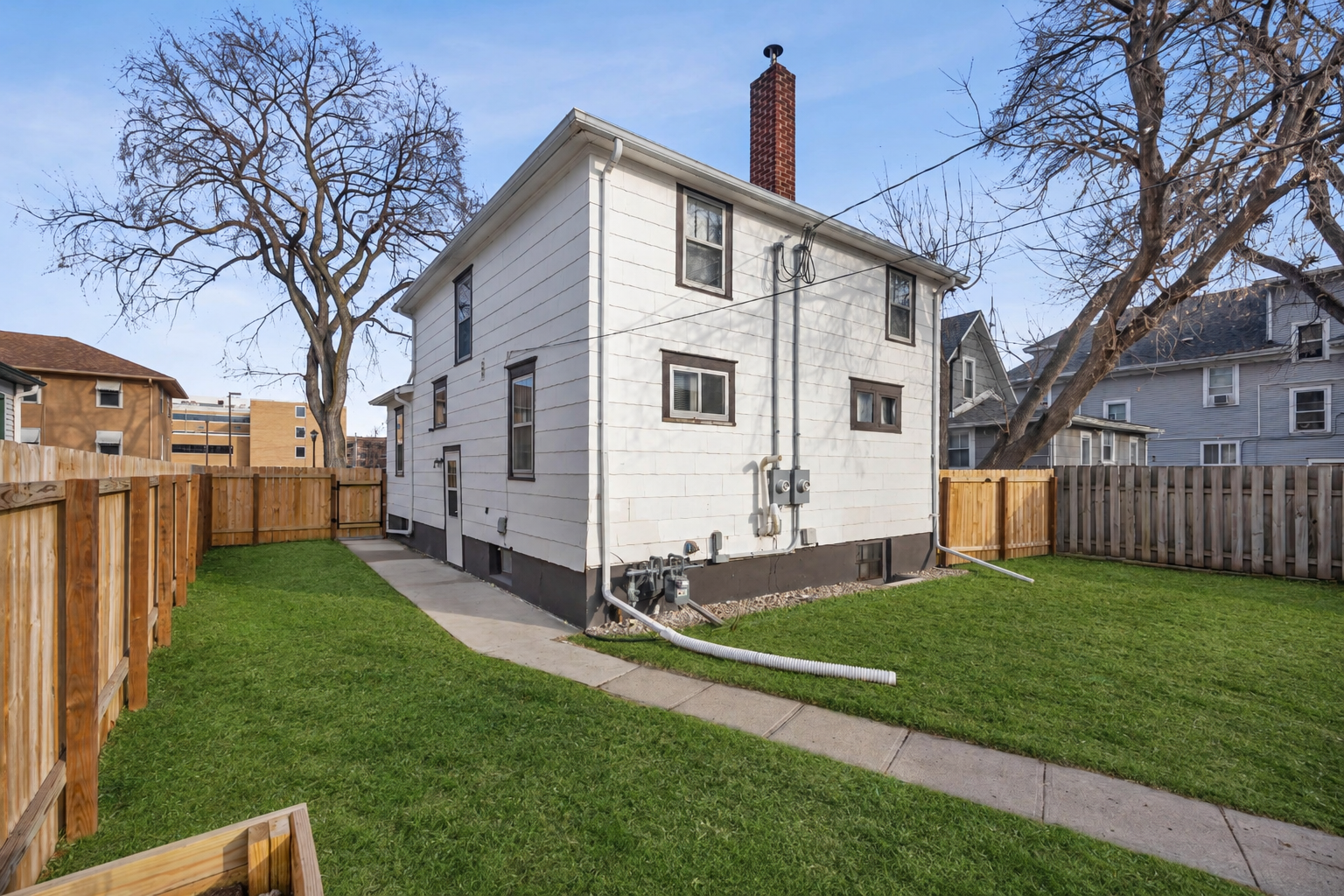 Backyard - Altered Green Grass