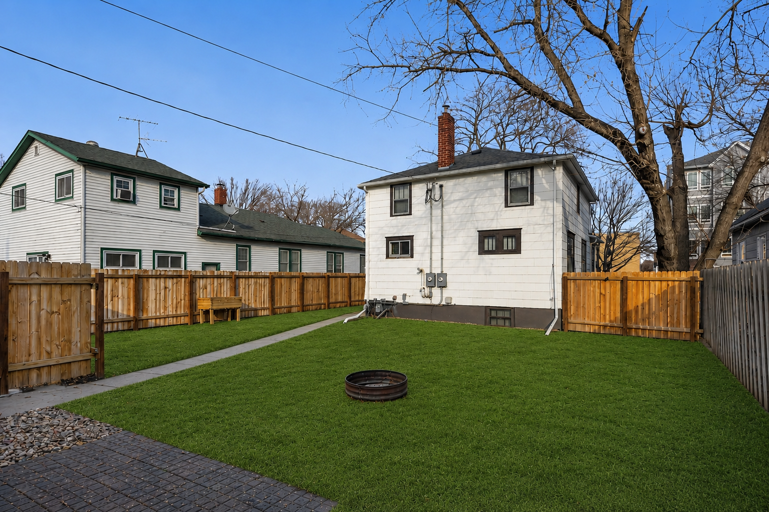 Backyard - Altered Green Grass