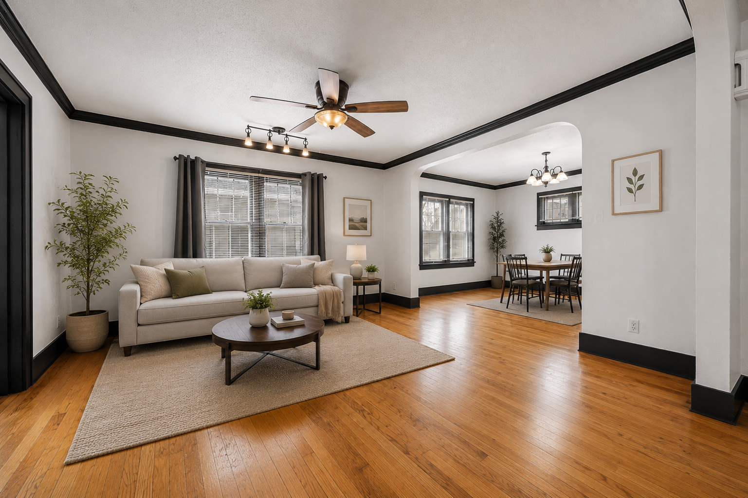 Living Room - Altered Staging