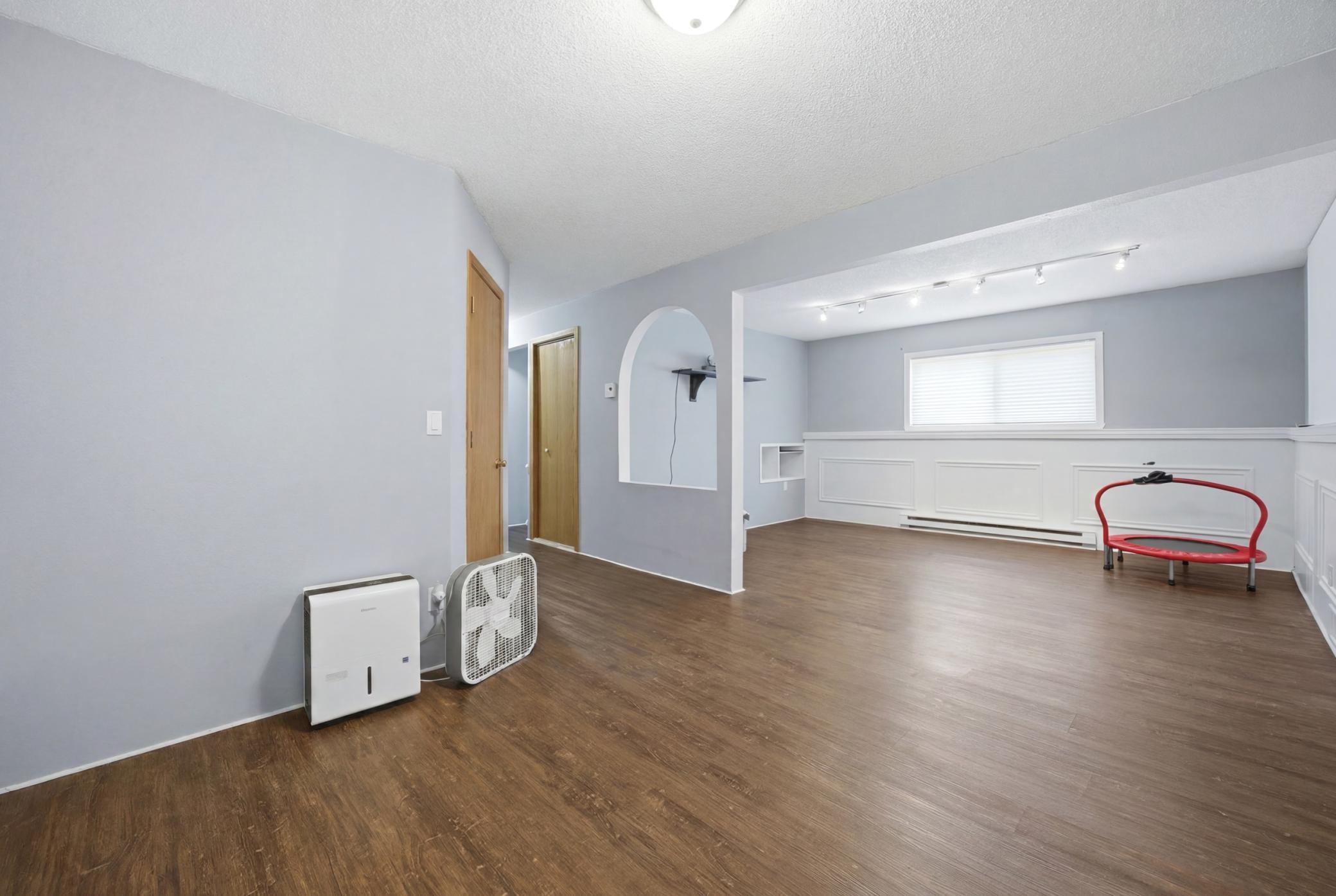 Lower Level theater and family