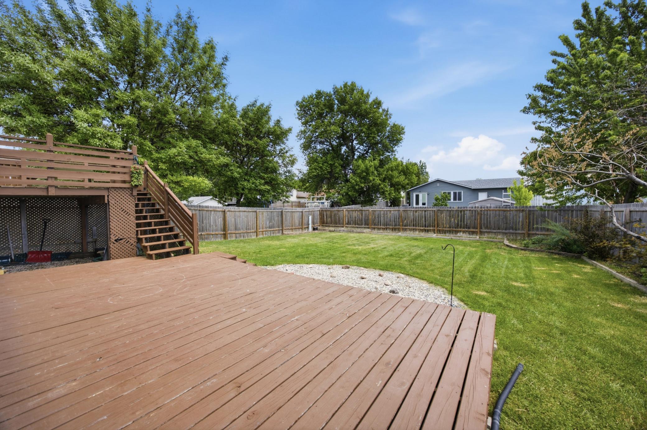 Deck and Patio