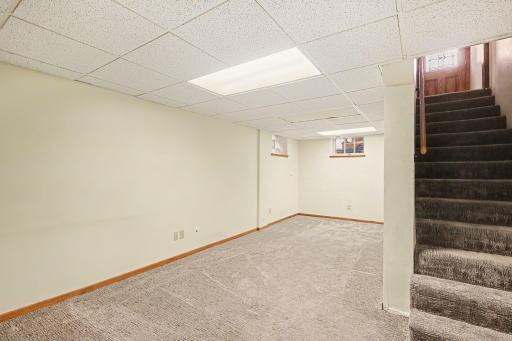 Lower level family room