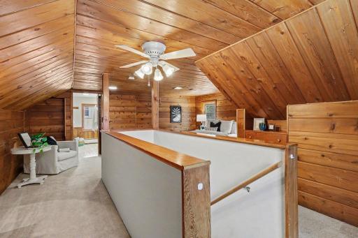 Upper level primary suite