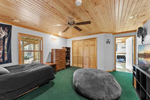 Character-filled space with warm finishes and a comfortable feel.