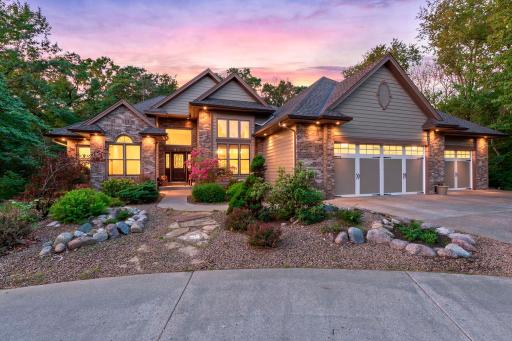 Evenings settle in beautifully here, with warm light and a peaceful setting to come home to.