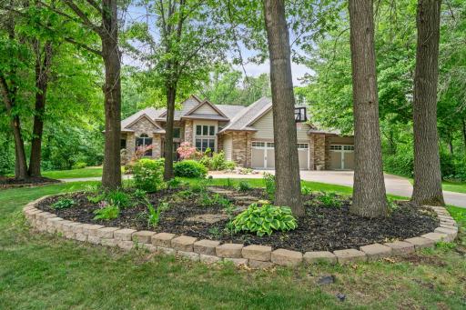 Thoughtful landscaping and natural surroundings create a sense of privacy right from the start.