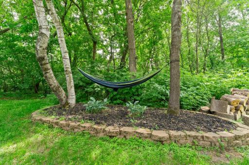 Tucked into the trees, this is the kind of spot youâll find yourself unwinding at the end of the day.