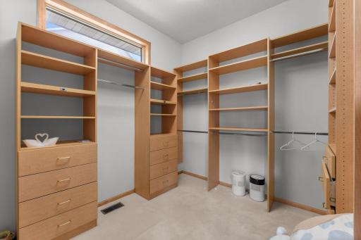 Huge Walk-In Closet in the Primary Suite!