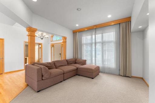 Front Flex Room. Could Be Used As A Living Space or Dining Space