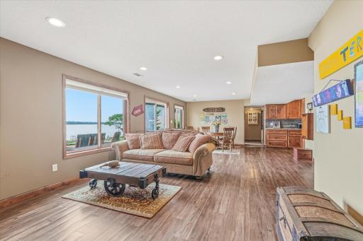 Lower level family room