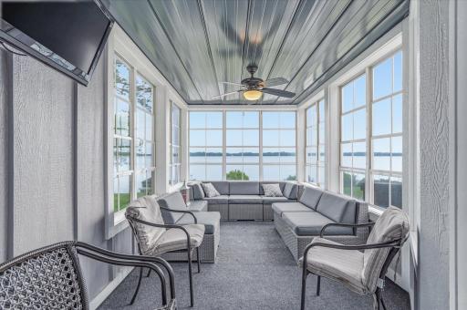 Escape the rain and bugs in the 3 season porch